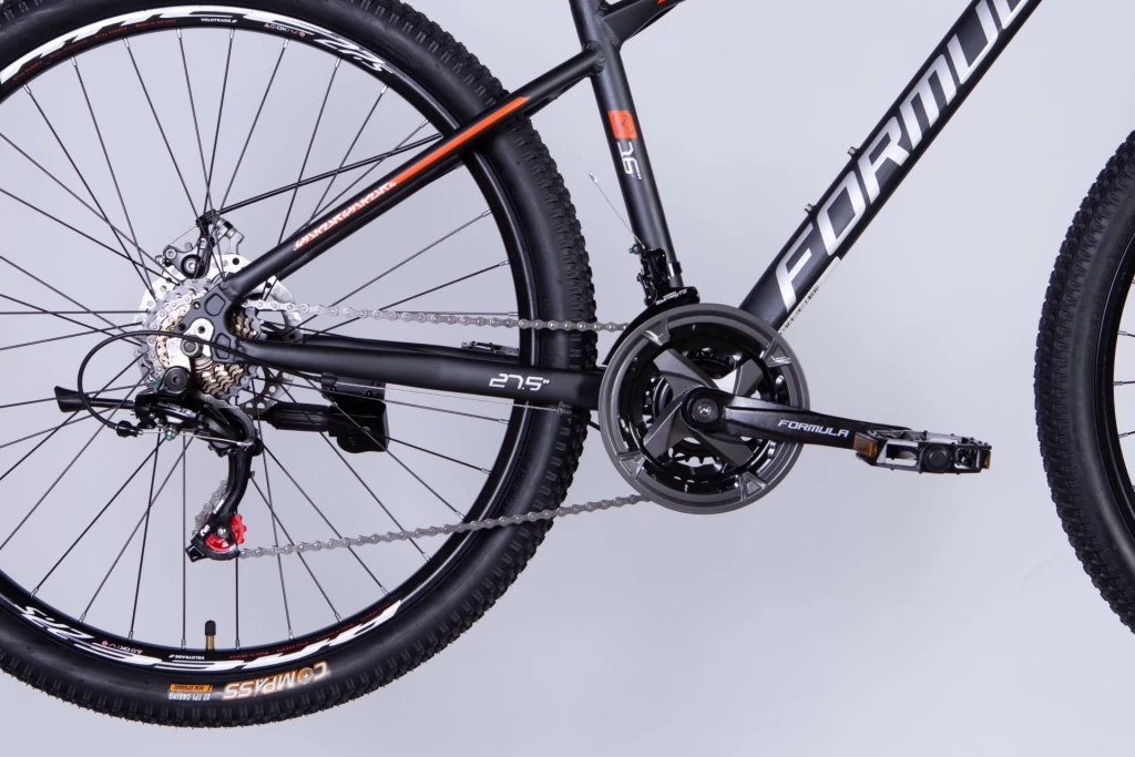 Велосипед AL 27.5" Formula MOTION DD FR рама-16" серо-серебристый (матовый) 2025, OPS-FR-27.5-251