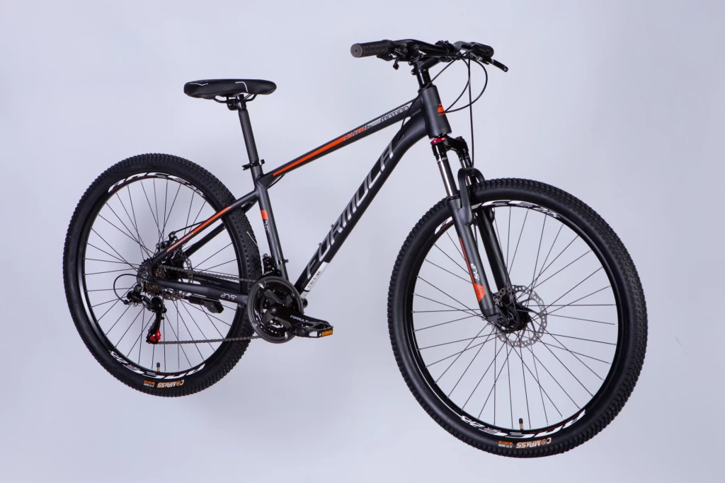 Велосипед AL 27.5" Formula MOTION DD FR рама-16" серо-серебристый (матовый) 2025, OPS-FR-27.5-251