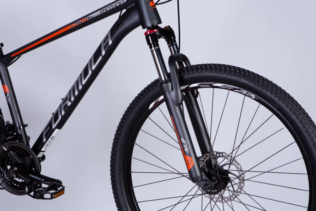 Велосипед AL 27.5" Formula MOTION DD FR рама-16" серо-серебристый (матовый) 2025, OPS-FR-27.5-251