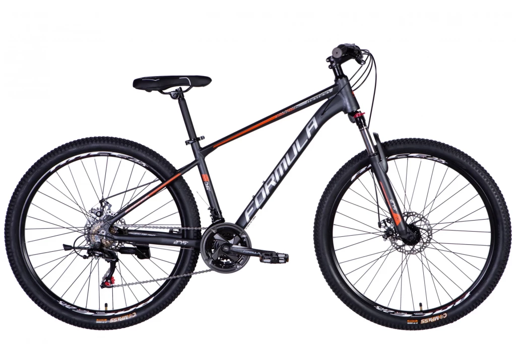 Велосипед AL 27.5" Formula MOTION DD FR рама-16" серо-серебристый (матовый) 2025, OPS-FR-27.5-251