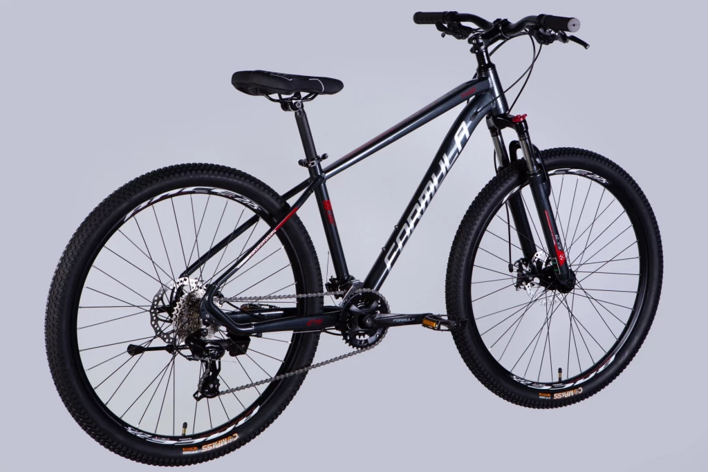 Велосипед AL 27.5" Formula THOR DD CS рама-16" темно-серый с серебристым 2025, OPS-FR-27.5-264