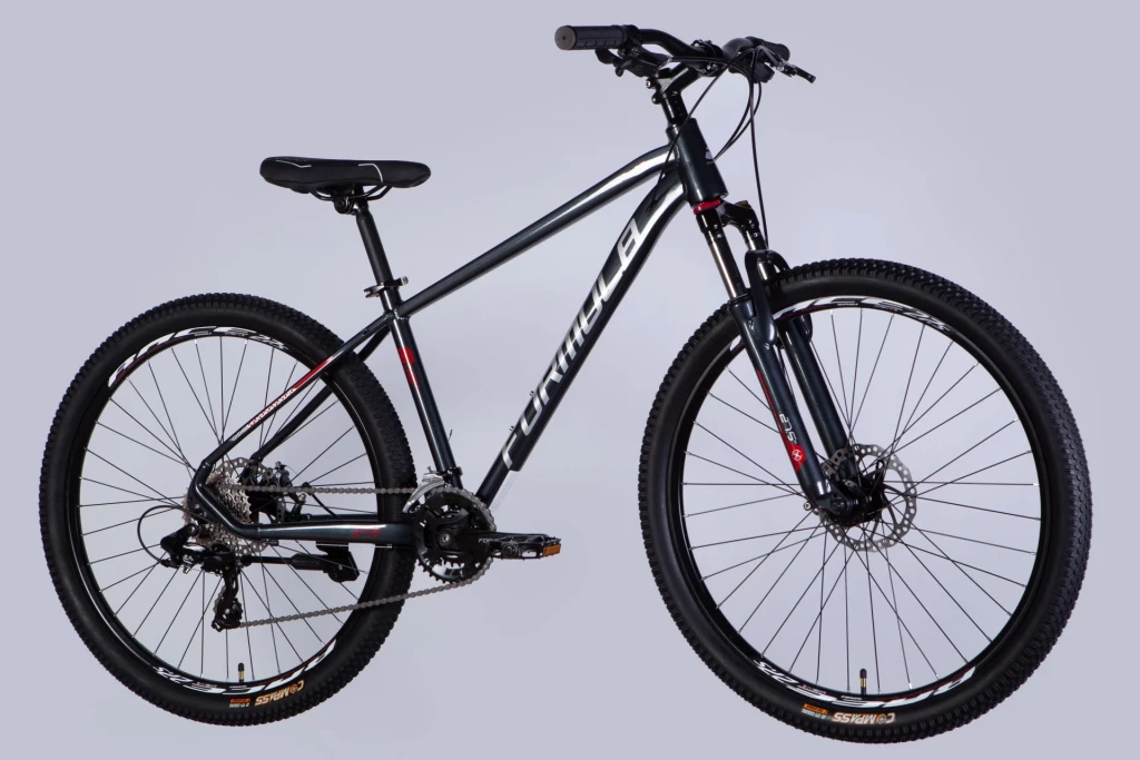 Велосипед AL 27.5" Formula THOR DD CS рама-16" темно-серый с серебристым 2025, OPS-FR-27.5-264