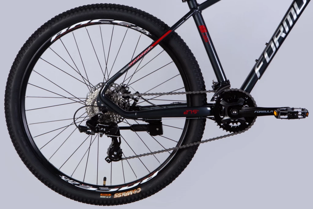 Велосипед AL 27.5" Formula THOR DD CS рама-16" темно-серый с серебристым 2025, OPS-FR-27.5-264