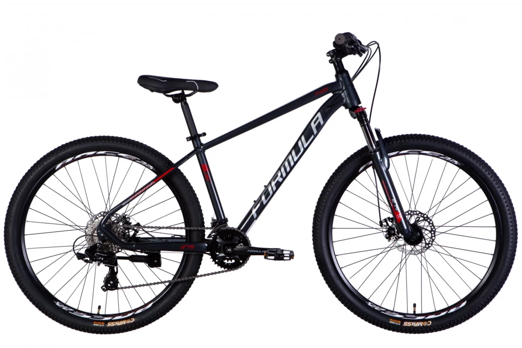 Велосипед AL 27.5" Formula THOR DD CS рама-16" темно-серый с серебристым 2025, OPS-FR-27.5-264