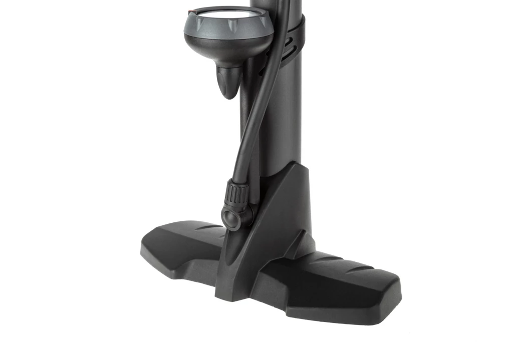 Насос підлоговий ONRIDE Azure пластик, макс. тиск 160 psi, голівка з двома отворами під FV/AV,  2526116103490