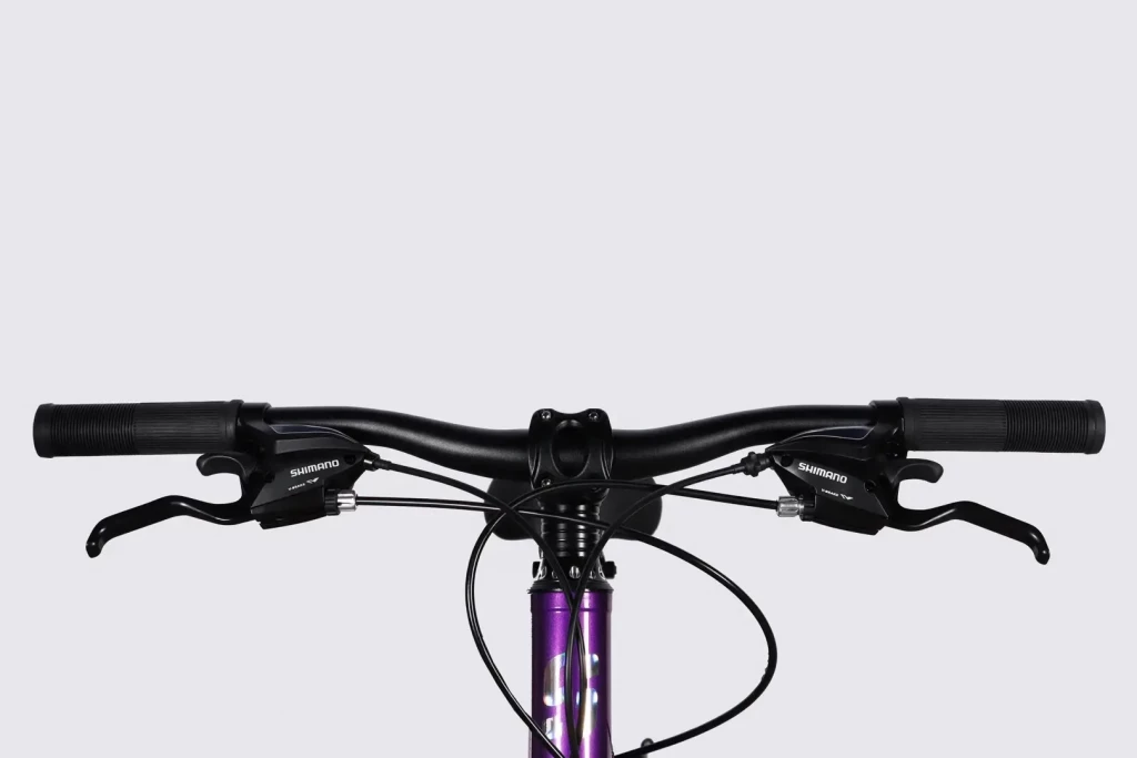 Велосипед AL 24" SPACE IZIDA DD FR рама-11" фіолетово-сріблястий 2026