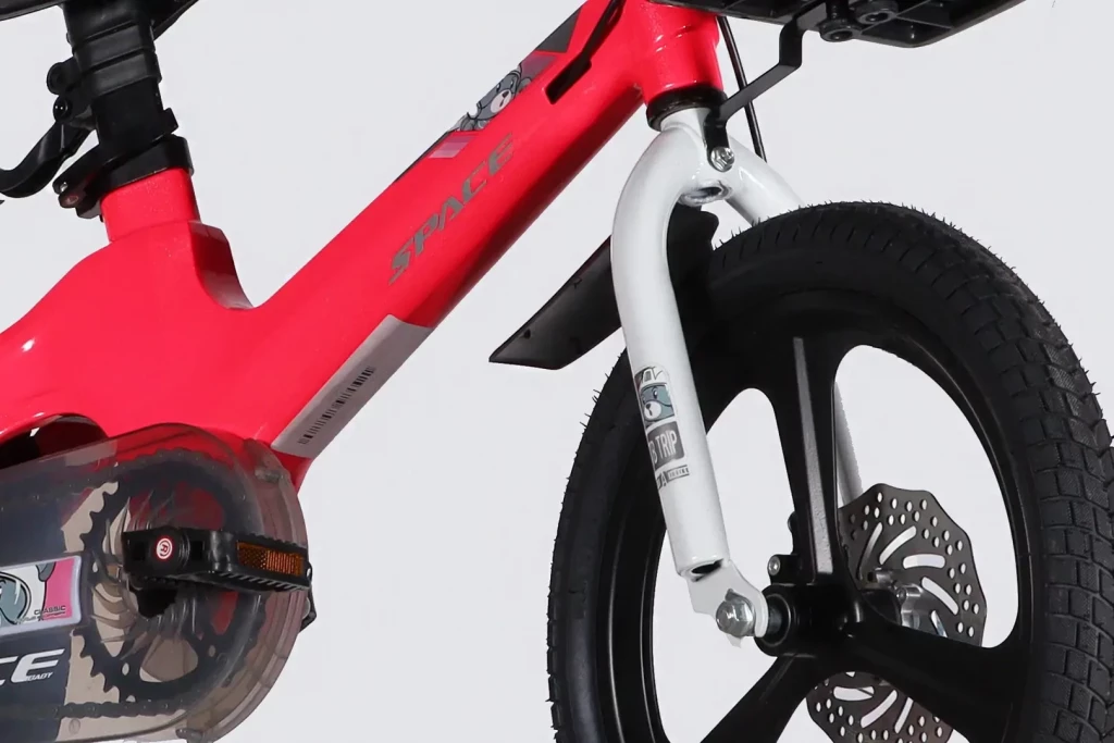 Велосипед Mg 16" SPACE KID MOON DD рама-9" рожевий з корзиною Pl з крилом 2026