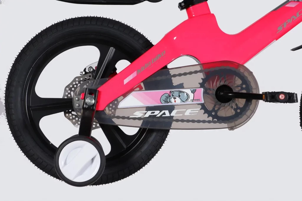 Велосипед Mg 16" SPACE KID MOON DD рама-9" рожевий з корзиною Pl з крилом 2026