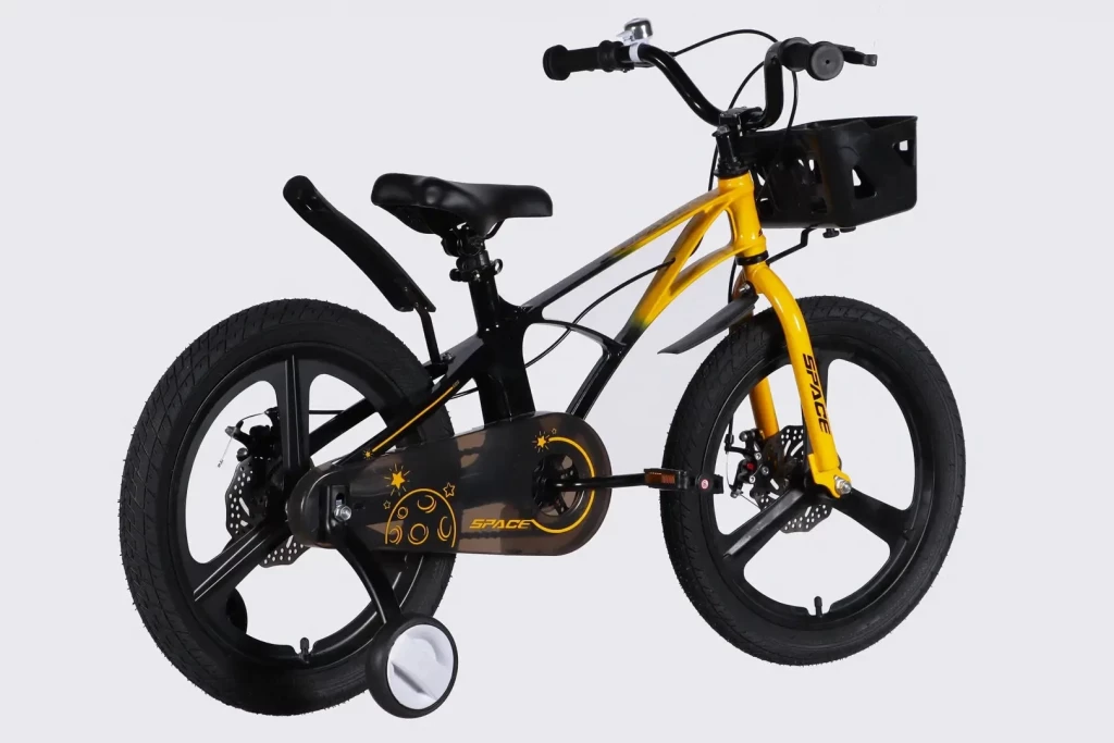 Велосипед MG 18" SPACE KID ANDROMEDA DD рама-10"жовто-чорний