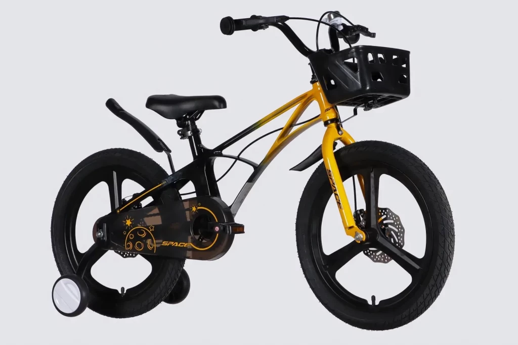 Велосипед MG 18" SPACE KID ANDROMEDA DD рама-10"жовто-чорний