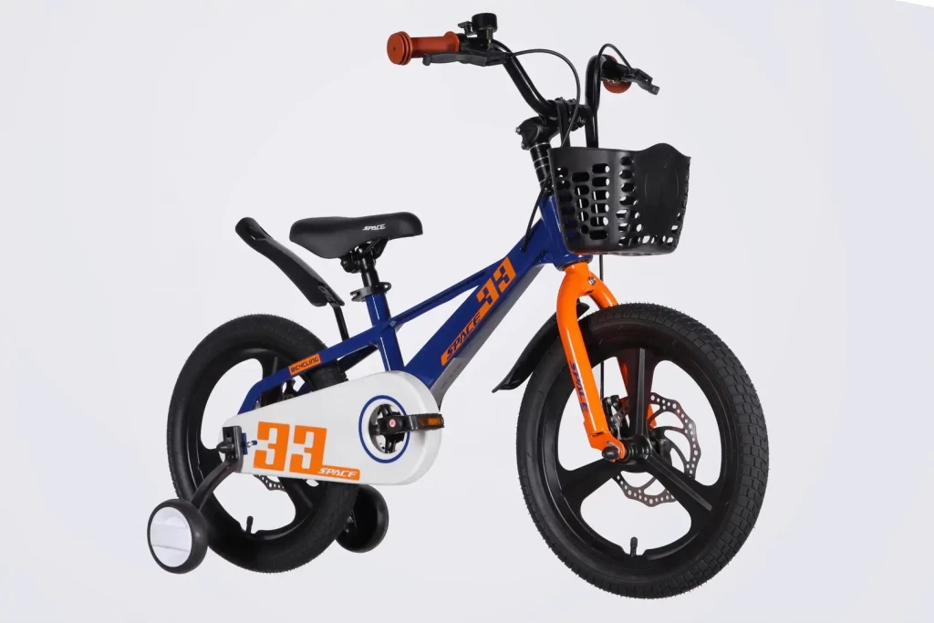 Велосипед MG 16" SPACE KID ORION DD рама-9" синiй з помаранчевим