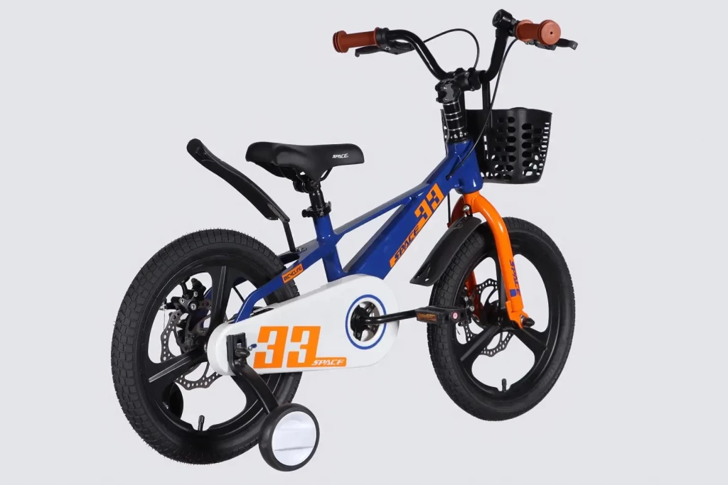 Велосипед MG 16" SPACE KID ORION DD рама-9" синiй з помаранчевим