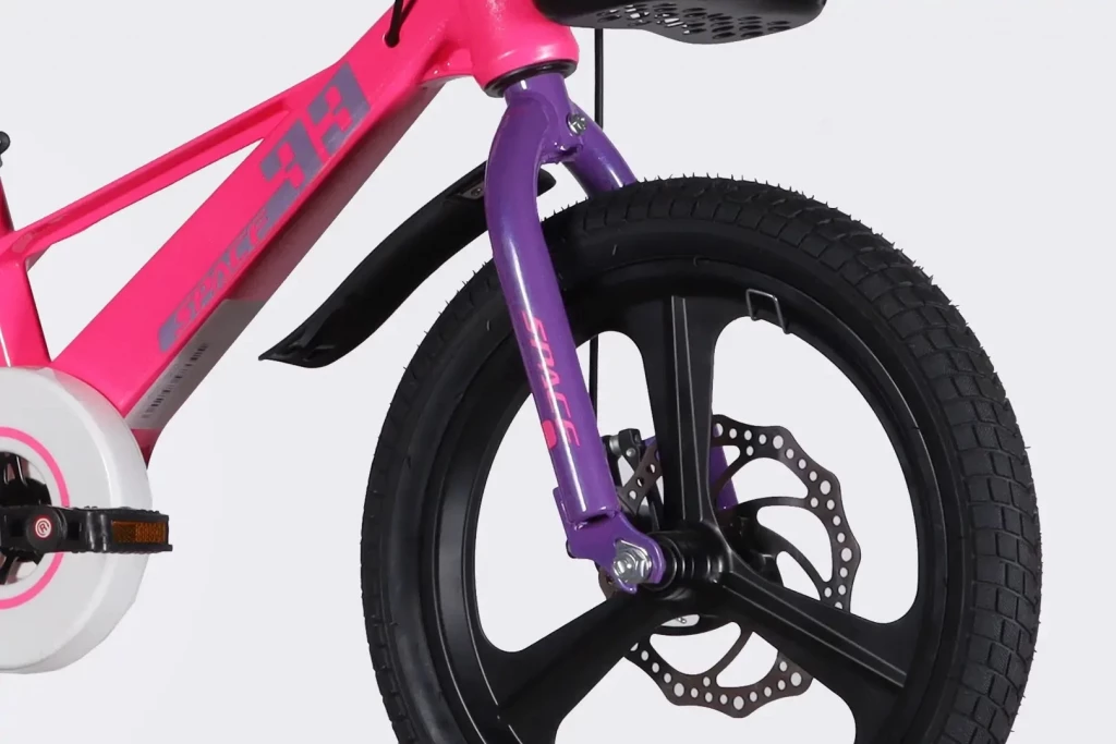 Велосипед MG 16" SPACE KID ORION DD рама-9" рожевий з фіолетовим