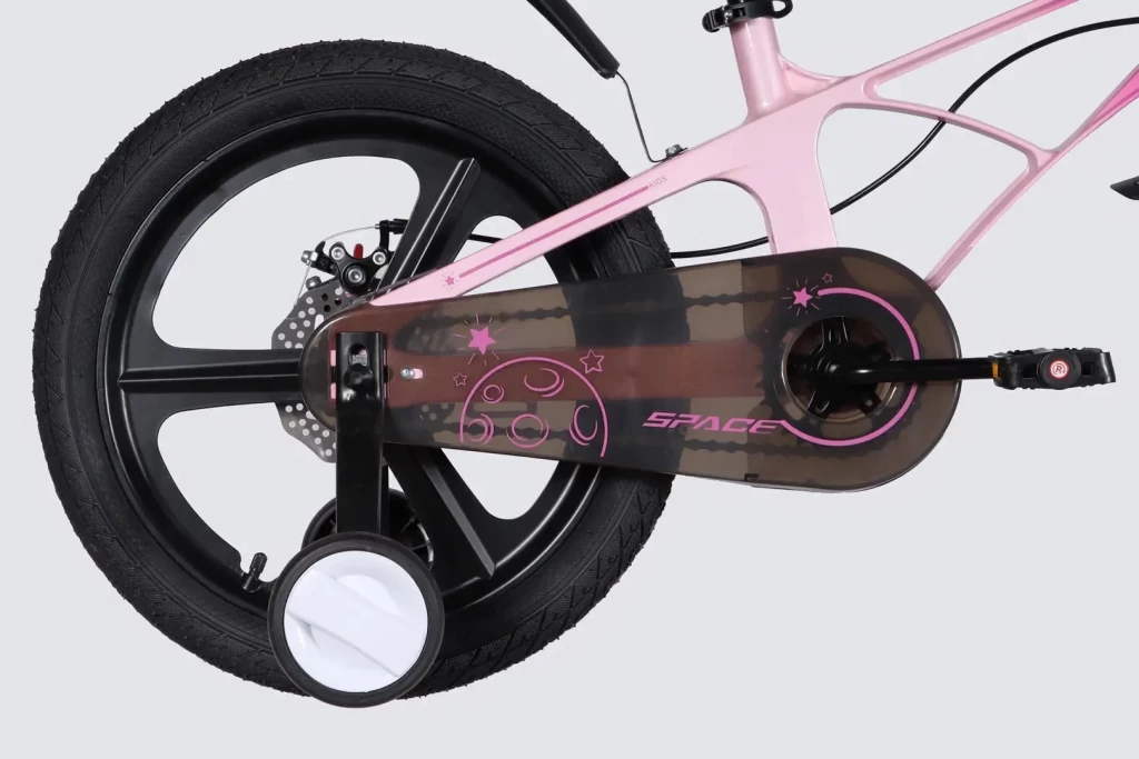 Велосипед MG 18" SPACE KID ANDROMEDA DD рама-10" рожево-малиновий