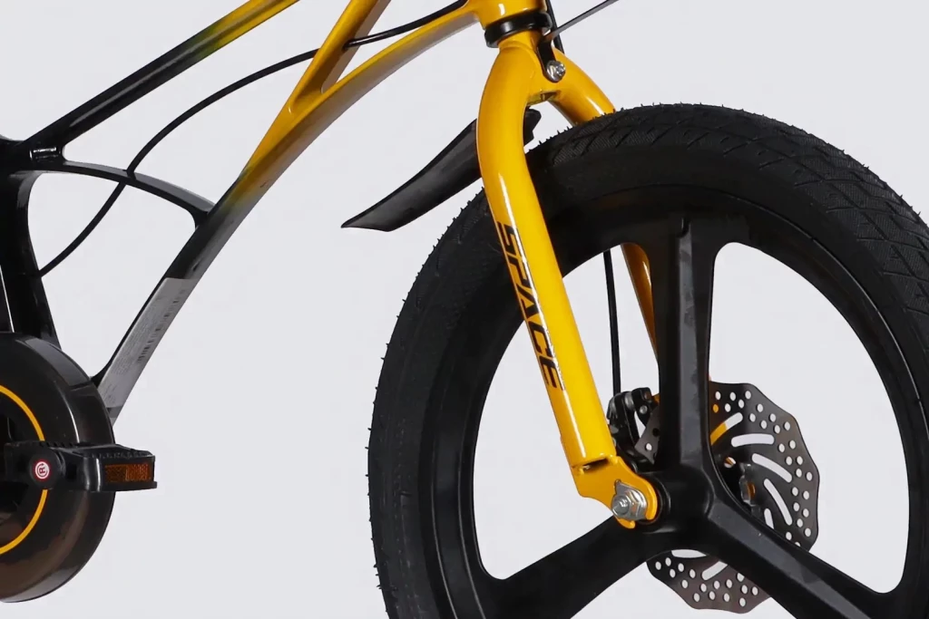 Велосипед MG 16" SPACE KID ANDROMEDA DD рама-9"жовто-чорний